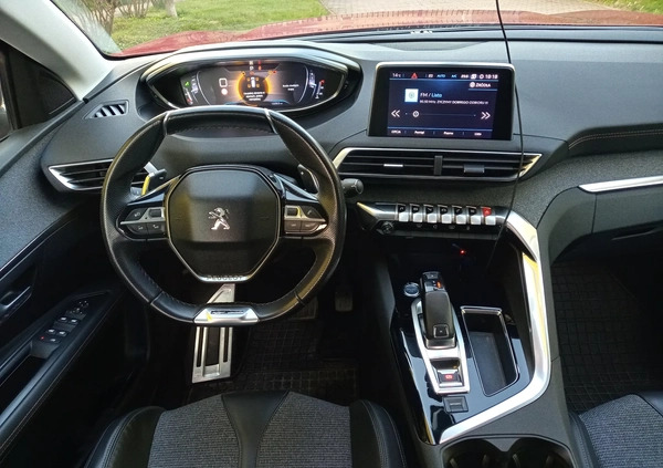 Peugeot 3008 cena 88000 przebieg: 52000, rok produkcji 2018 z Brzozów małe 106